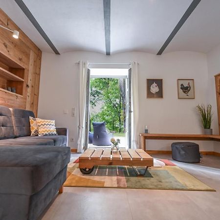 Farmhouse Eckartsberg Im Zittauer Gebirge - Gemuetliche Und Moderne Ferienwohnungen Mit Terrasse Exterior foto